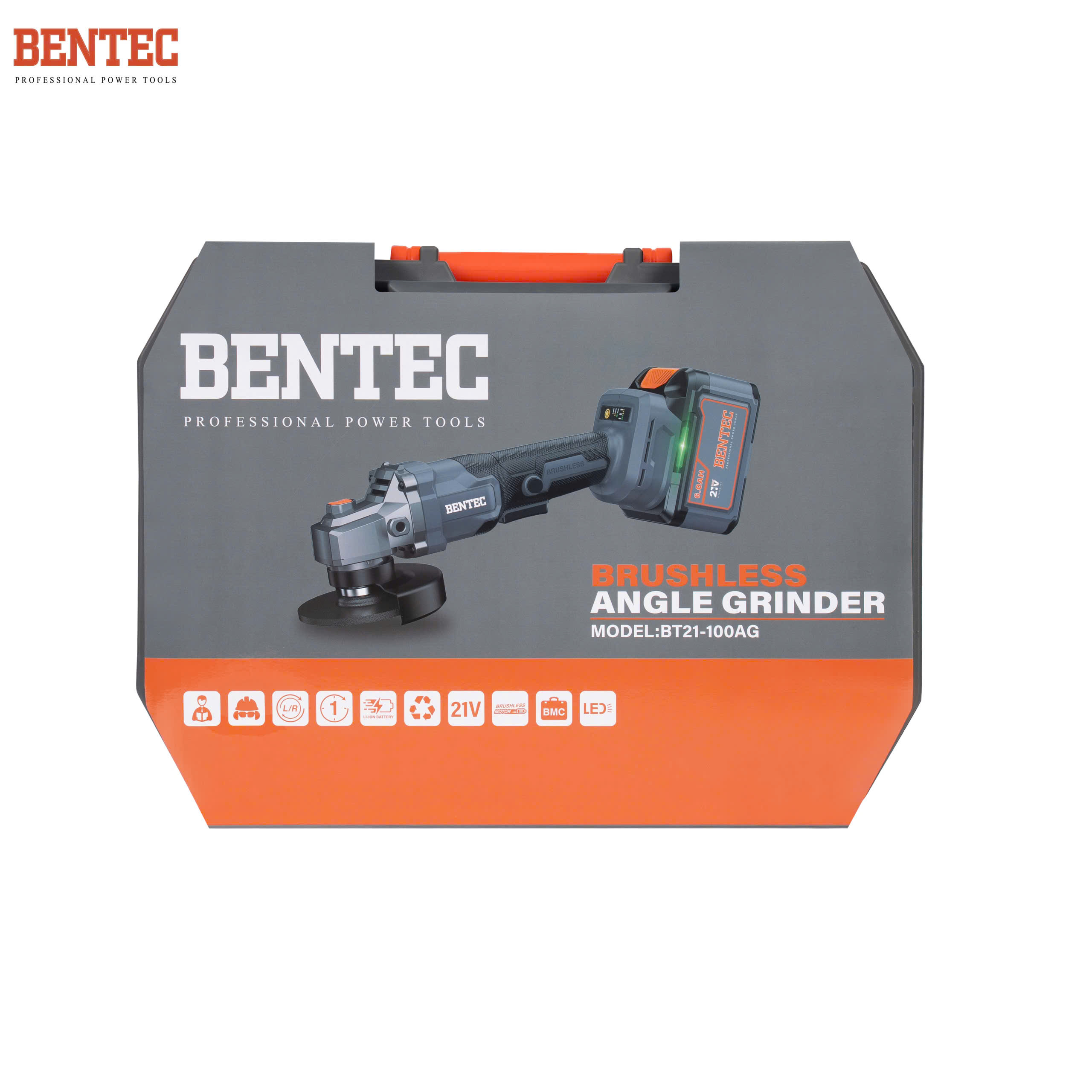 Máy mài góc pin 21V BENTEC BT21-100AGB